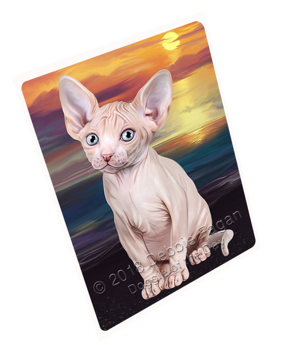 Sphynx Cat Large Refrigerator / Dishwasher Magnet RMAG77724