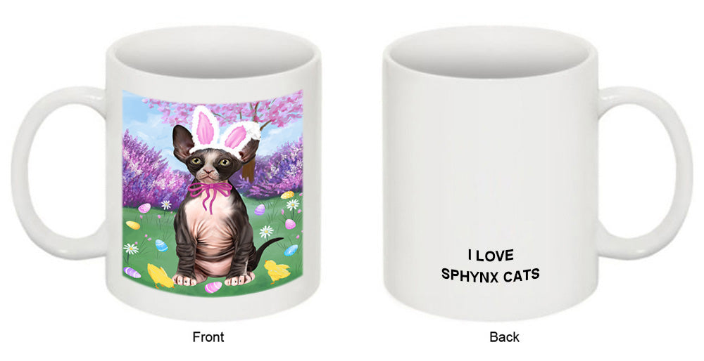 Easter Holiday Sphynx Cat Coffee Mug MUG52344