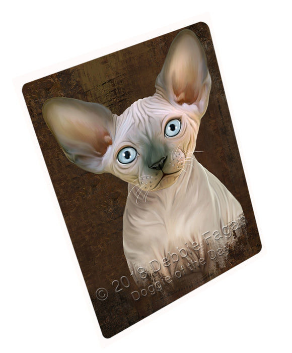Rustic Sphynx Cat Cutting Board C67908