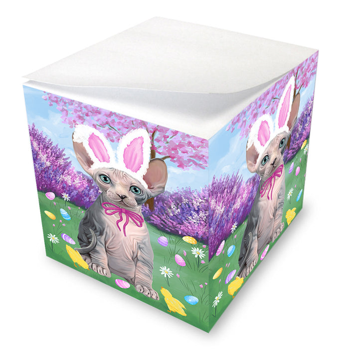 Easter Holiday Sphynx Cat Note Cube NOC55064