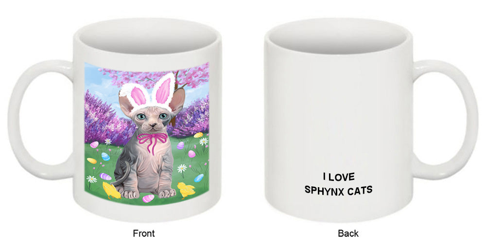 Easter Holiday Sphynx Cat Coffee Mug MUG52345