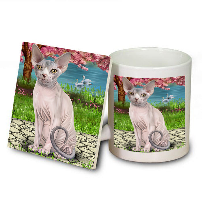 Sphynx Cat Mug and Coaster Set MUC51777
