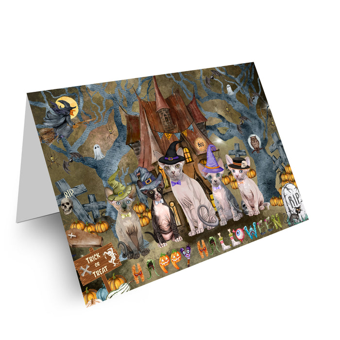 Sphynx Greeting Cards & Note Cards with Envelopes: Explore a Variety of Designs, Custom, Invitation Card Multi Pack, Personalized, Gift for Pet and Cat Lovers