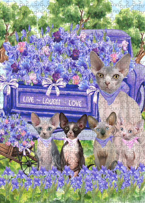 Sphynx Jigsaw Puzzle: Explore a Variety of Personalized Designs, Interlocking Puzzles Games for Adult, Custom, Cat Lover's Gifts