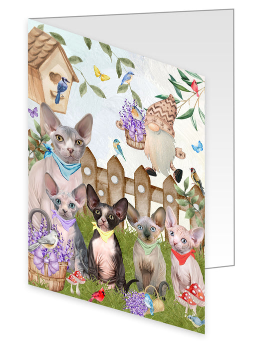 Sphynx Greeting Cards & Note Cards with Envelopes: Explore a Variety of Designs, Custom, Invitation Card Multi Pack, Personalized, Gift for Pet and Cat Lovers