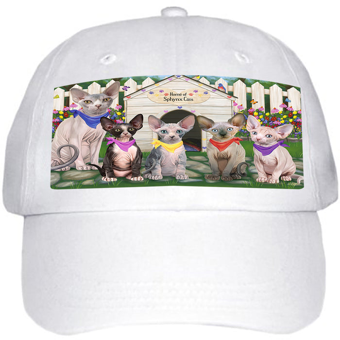 Spring Dog House Sphynx Cats Ball Hat Cap HAT60375