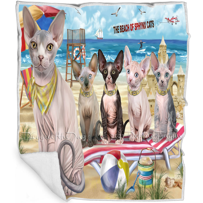 Pet Friendly Beach Sphynx Cat Blanket BLNKT81192