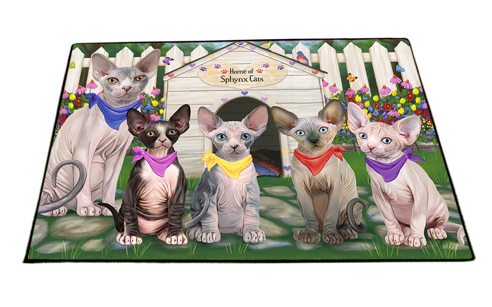 Spring Dog House Sphynx Cats Floormat FLMS51570