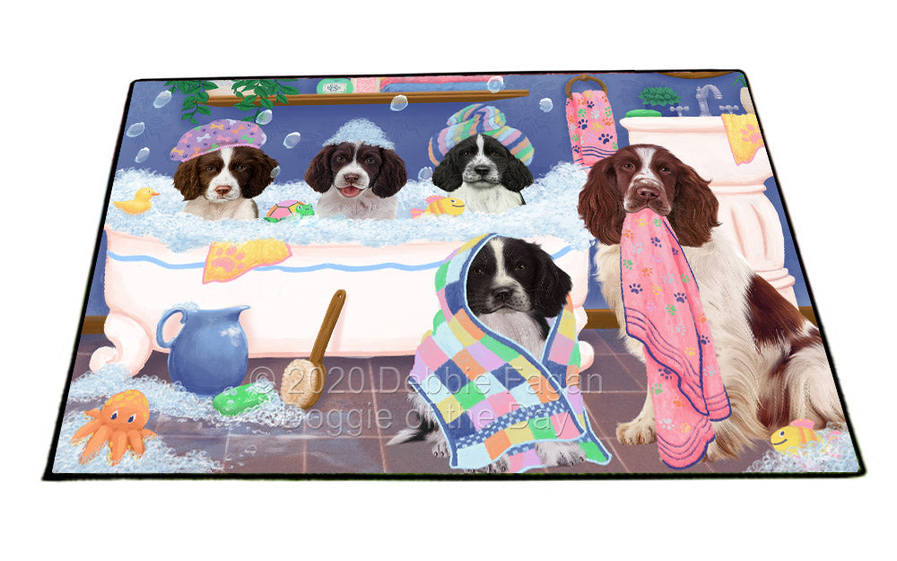 Rub a Dub Dogs in a Tub Skye Terrier Dogs Floormat FLMS55705