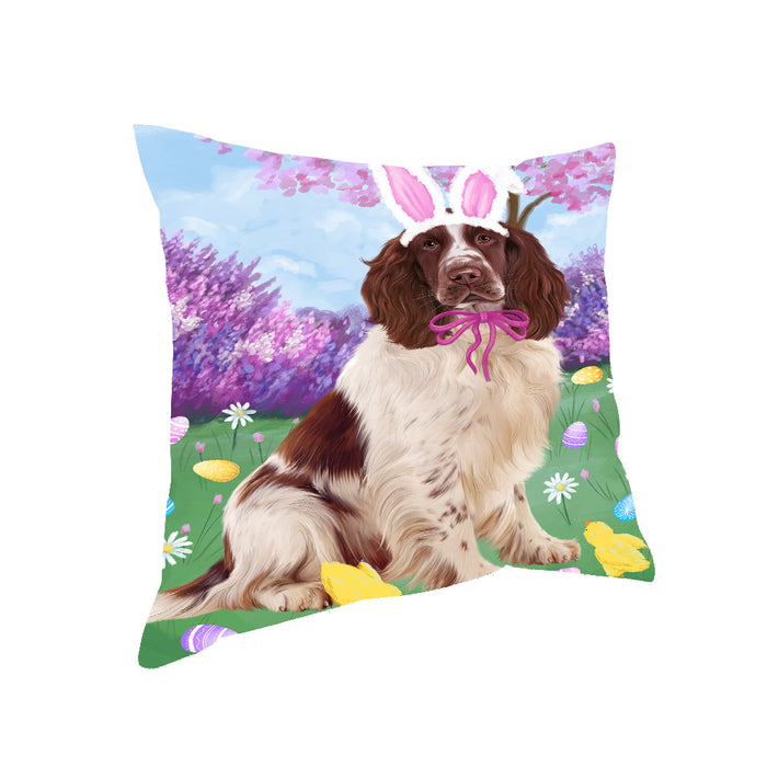 Easter holiday Springer Spaniel Dog Pillow with Top Quality High-Resolution Images - Ultra Soft Pet Pillows for Sleeping - Reversible & Comfort - Ideal Gift for Dog Lover - Cushion for Sofa Couch Bed - 100% Polyester, PILA93382