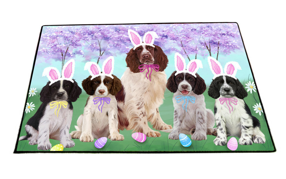 Easter Holiday Springer Spaniel Dogs Floormat FLMS56017