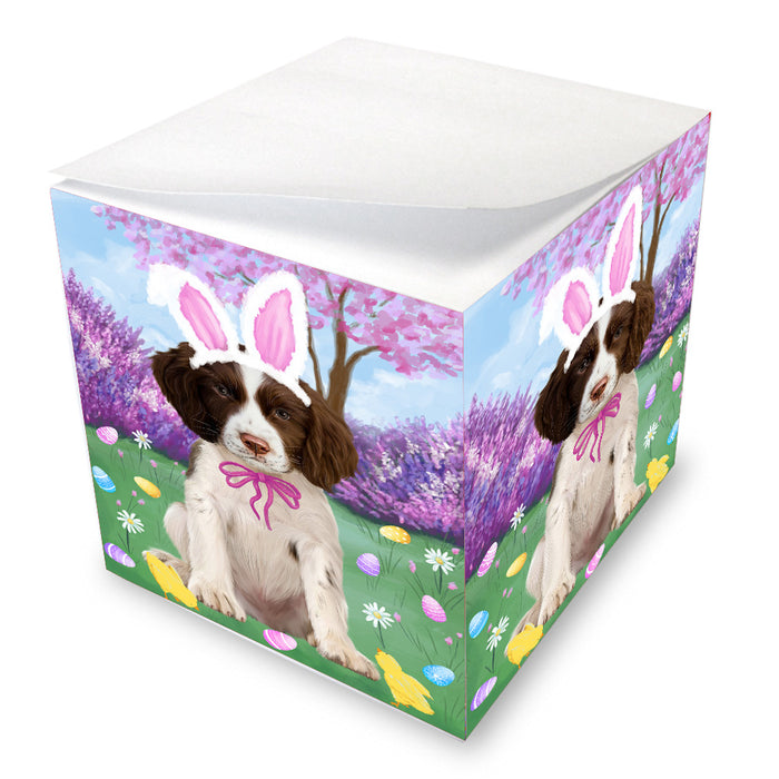 Easter holiday Springer Spaniel Dog Note Cube NOC-DOTD-A57635