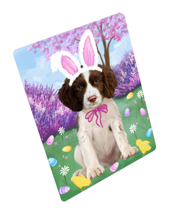 Easter holiday Springer Spaniel Dog Cutting Board - For Kitchen - Scratch & Stain Resistant - Designed To Stay In Place - Easy To Clean By Hand - Perfect for Chopping Meats, Vegetables, CA83662