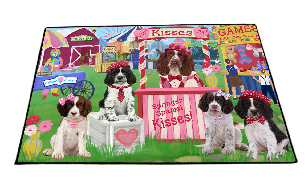 Carnival Kissing Booth Skye Terrier Dogs Floormat FLMS55609