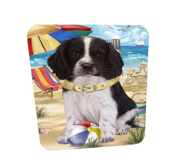 Pet Friendly Beach Springer Spaniel Dog Coasters Set of 4 CSTA58168