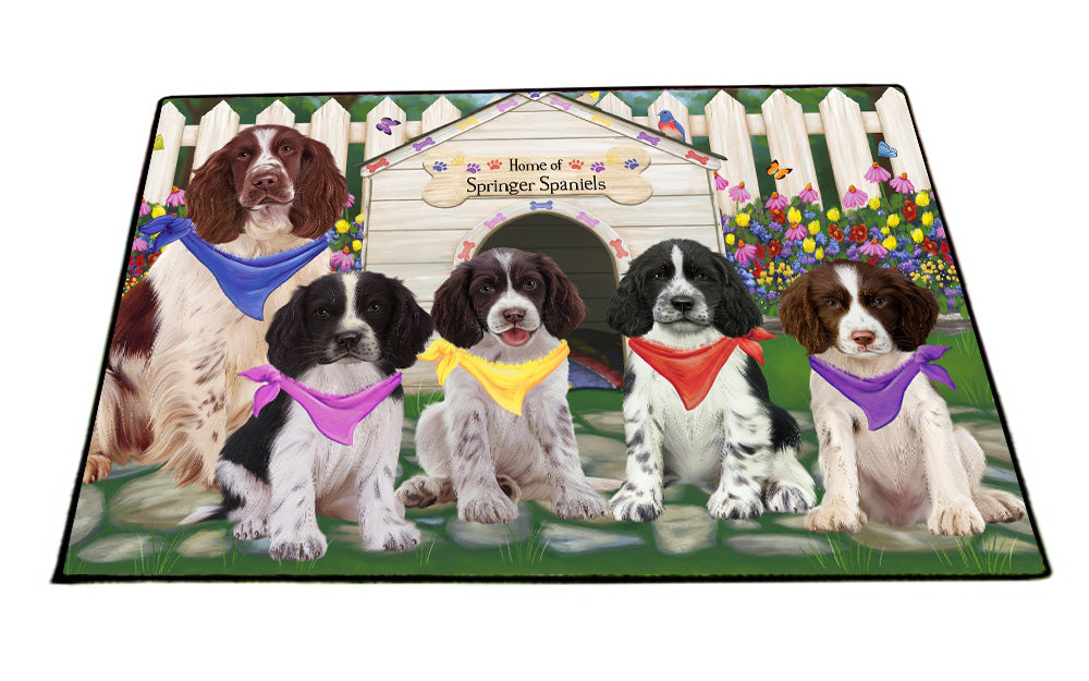 Spring Dog House Skye Terrier Dogs Floormat FLMS55945