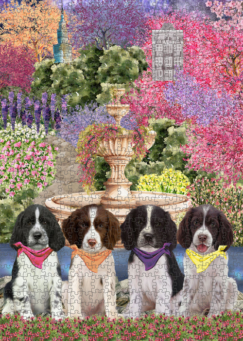 Springer Spaniel Jigsaw Puzzle for Adult, Explore a Variety of Designs, Interlocking Puzzles Games, Custom and Personalized, Gift for Dog and Pet Lovers