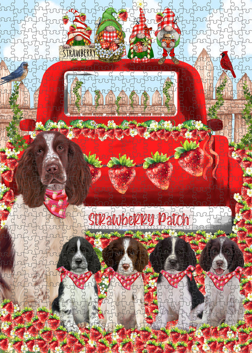 Springer Spaniel Jigsaw Puzzle: Explore a Variety of Designs, Interlocking Puzzles Games for Adult, Custom, Personalized, Gift for Dog and Pet Lovers