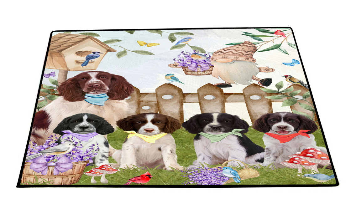 Springer Spaniel Floor Mats: Explore a Variety of Designs, Personalized, Custom, Halloween Anti-Slip Doormat for Indoor and Outdoor, Dog Gift for Pet Lovers