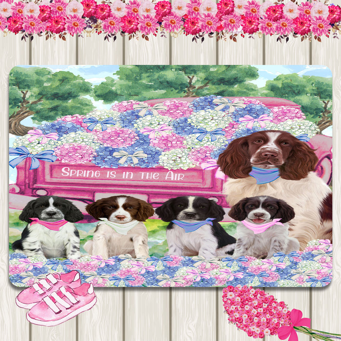 Springer Spaniel Area Rug and Runner: Explore a Variety of Designs, Custom, Personalized, Floor Carpet Rugs for Indoor, Home and Living Room, Gift for Pet and Dog Lovers