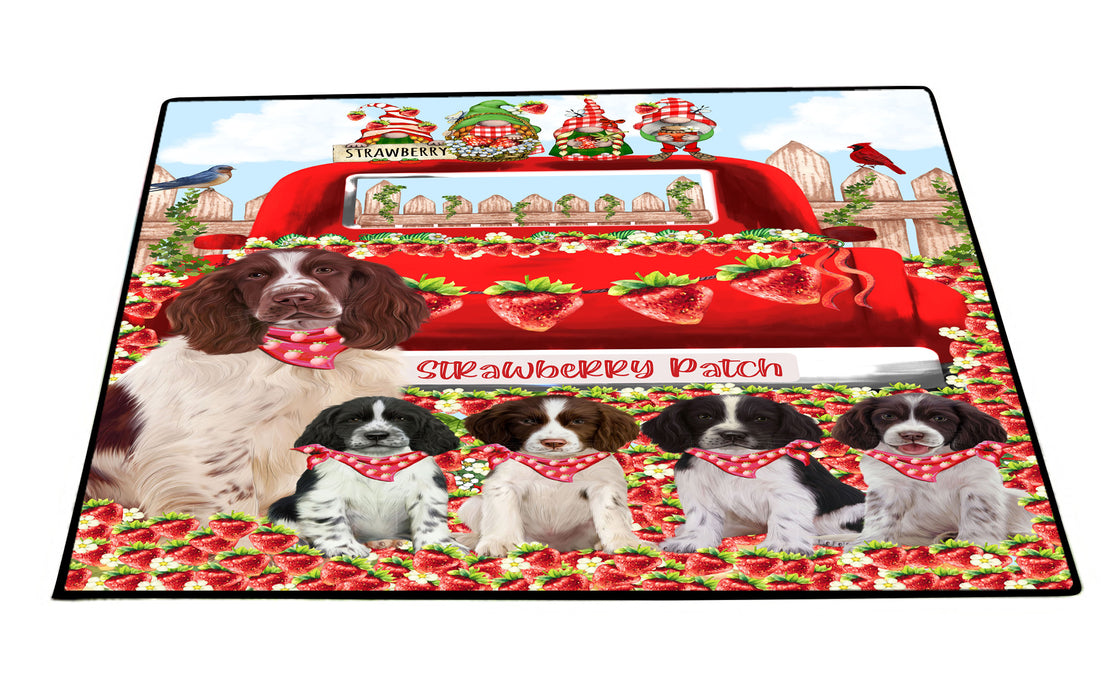 Springer Spaniel Floor Mat: Explore a Variety of Designs, Custom, Personalized, Anti-Slip Door Mats for Indoor and Outdoor, Gift for Dog and Pet Lovers