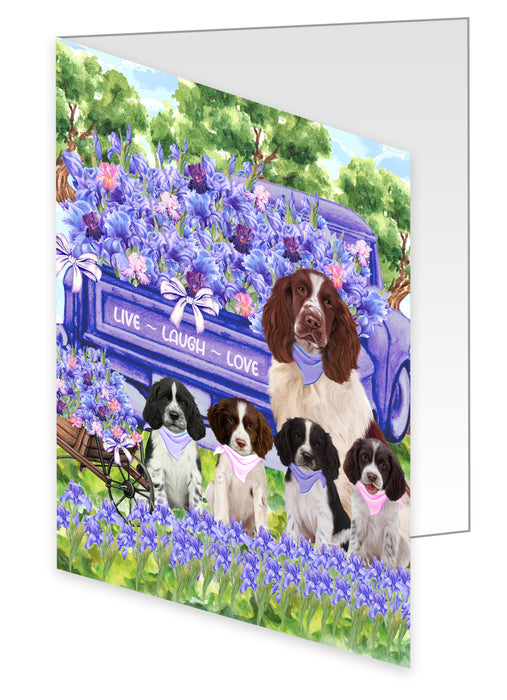 Springer Spaniel Greeting Cards & Note Cards: Explore a Variety of Designs, Custom, Personalized, Invitation Card with Envelopes, Gift for Dog and Pet Lovers