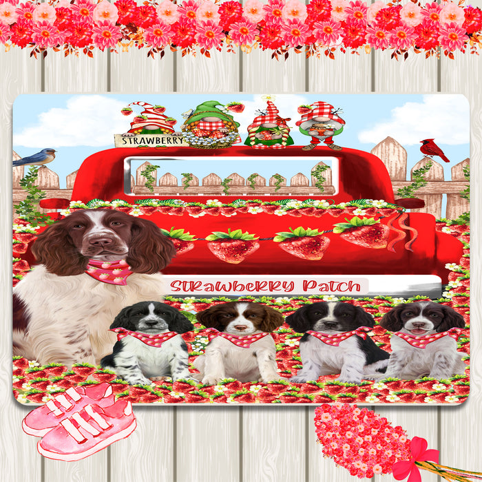 Springer Spaniel Area Rug and Runner: Explore a Variety of Designs, Custom, Personalized, Indoor Floor Carpet Rugs for Home and Living Room, Gift for Dog and Pet Lovers
