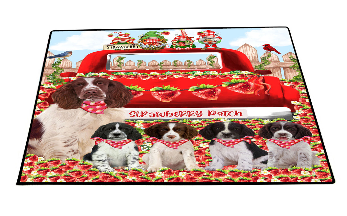 Springer Spaniel Floor Mats: Explore a Variety of Designs, Personalized, Custom, Halloween Anti-Slip Doormat for Indoor and Outdoor, Dog Gift for Pet Lovers