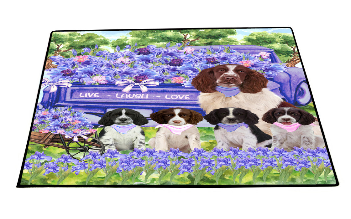 Springer Spaniel Floor Mat, Anti-Slip Door Mats for Indoor and Outdoor, Custom, Personalized, Explore a Variety of Designs, Pet Gift for Dog Lovers