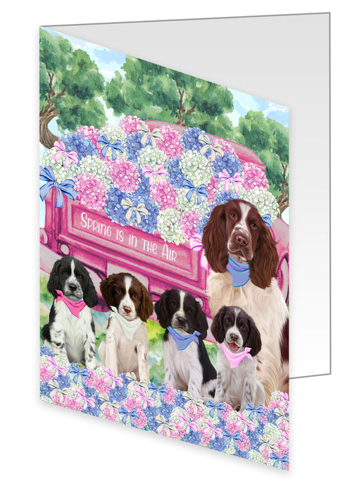 Springer Spaniel Greeting Cards & Note Cards with Envelopes, Explore a Variety of Designs, Custom, Personalized, Multi Pack Pet Gift for Dog Lovers