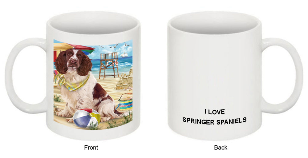 Pet Friendly Beach Springer Spaniel Dog Coffee Mug MUG49590