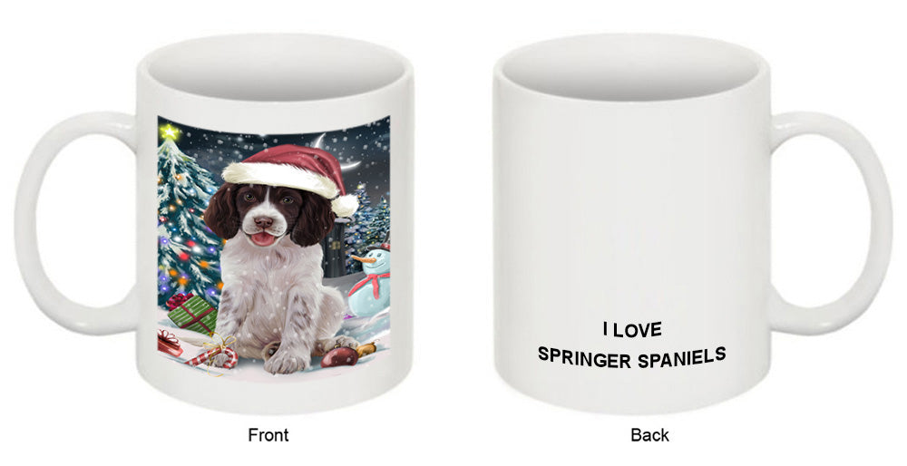Have a Holly Jolly Christmas Happy Holidays Springer Spaniel Dog Coffee Mug MUG49652