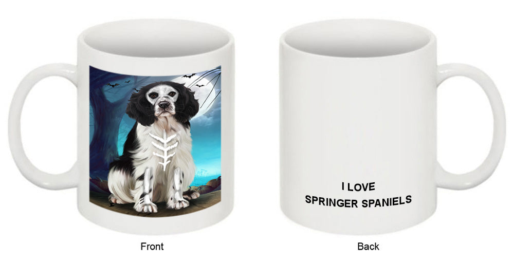 Happy Halloween Trick or Treat Springer Spaniel Dog Coffee Mug MUG49932