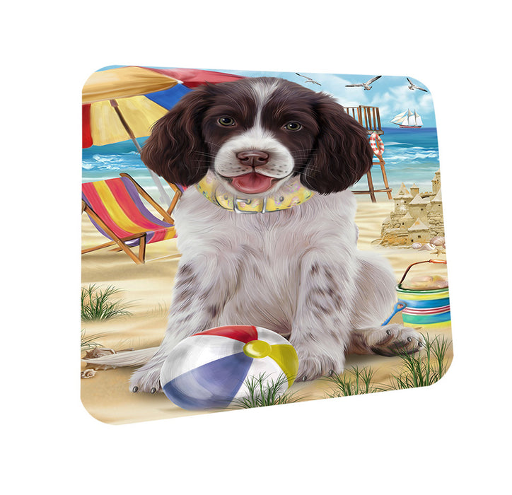 Pet Friendly Beach Springer Spaniel Dog Coasters Set of 4 CST54151