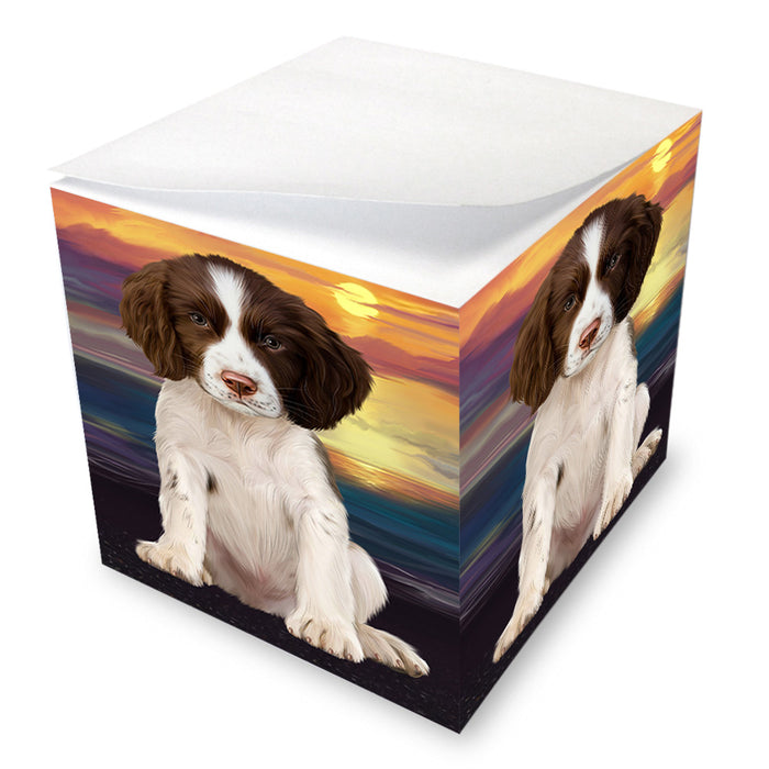 Springer Spaniel Dog Note Cube NOC56286