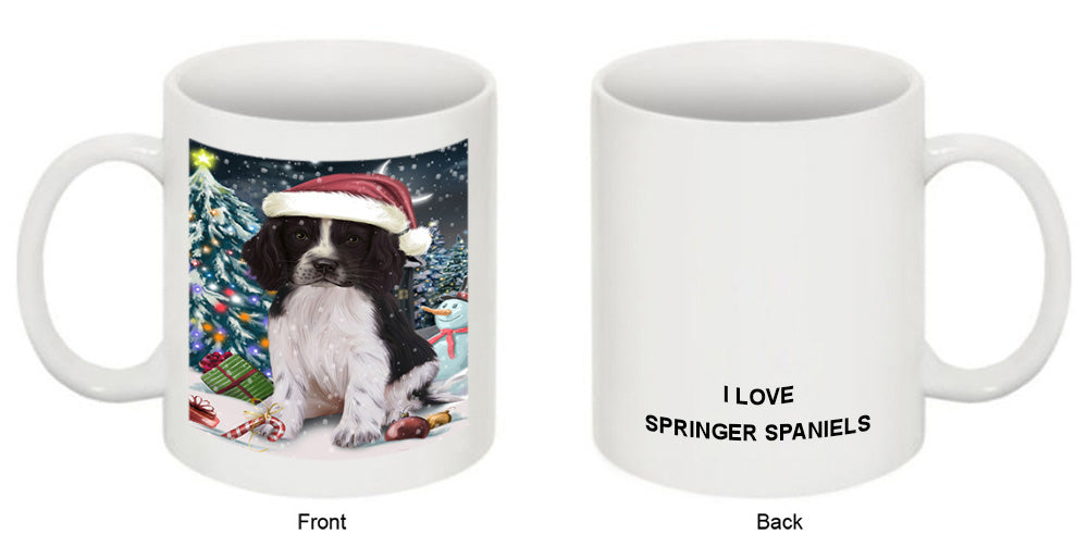 Have a Holly Jolly Christmas Happy Holidays Springer Spaniel Dog Coffee Mug MUG49654