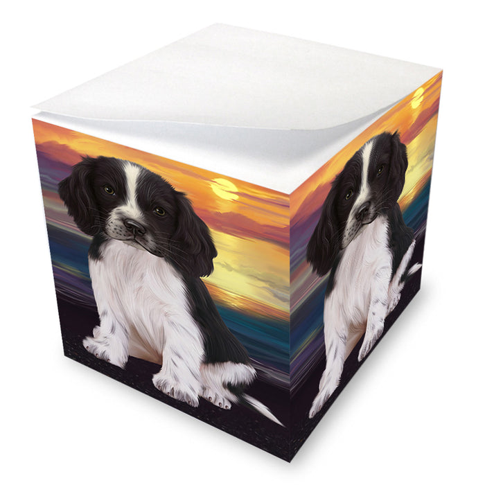 Springer Spaniel Dog Note Cube NOC56287