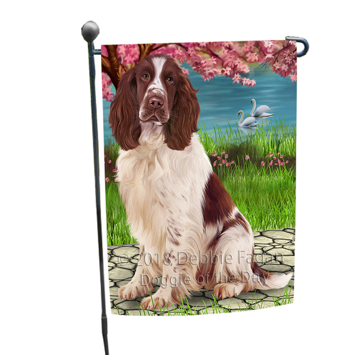 Springer Spaniel Dog Garden Flag GFLG54833