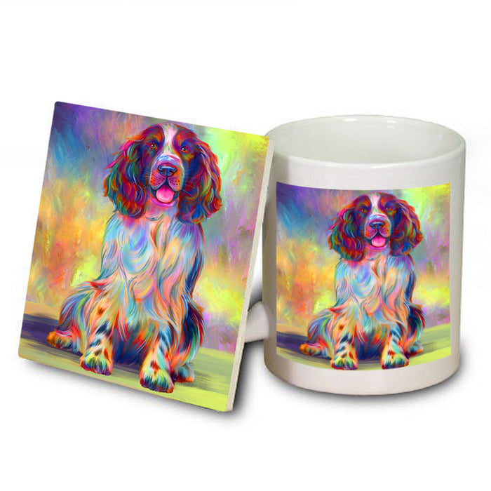 Paradise Wave Springer Spaniel Dog Mug and Coaster Set MUC56731