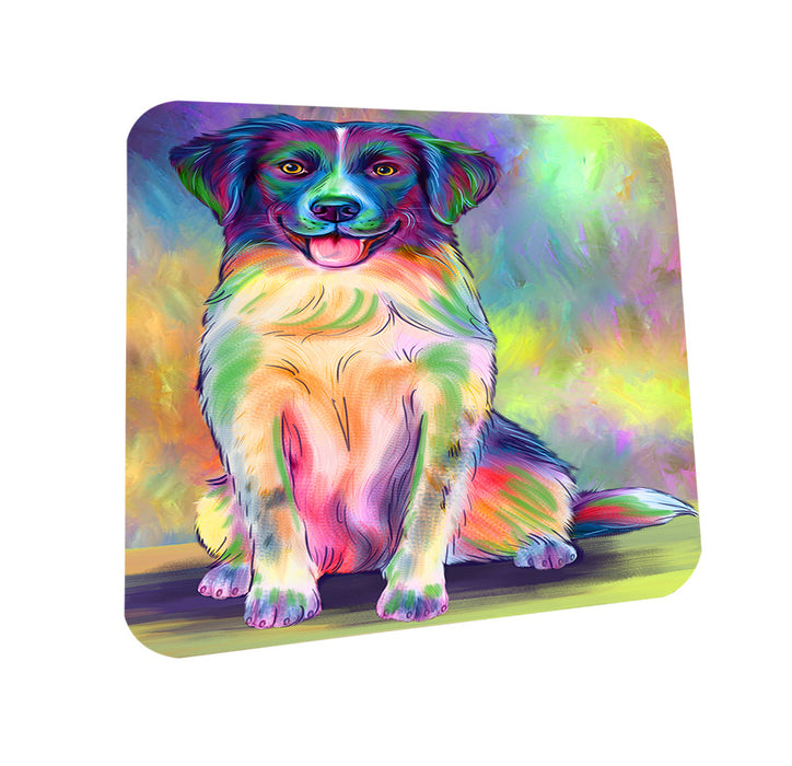 Paradise Wave Stabyhoun Dog Coasters Set of 4 CST57483