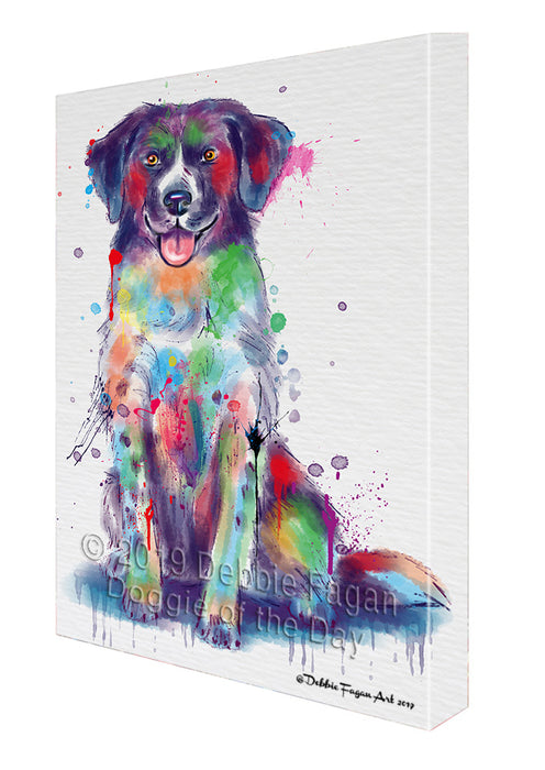 Watercolor Stabyhoun Dog Canvas Print Wall Art Décor CVS145709