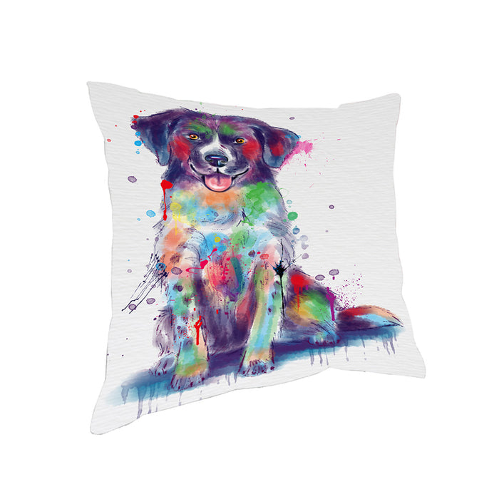 Watercolor Stabyhoun Dog Pillow with Top Quality High-Resolution Images - Ultra Soft Pet Pillows for Sleeping - Reversible & Comfort - Ideal Gift for Dog Lover - Cushion for Sofa Couch Bed - 100% Polyester