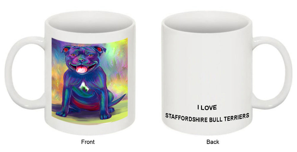 Paradise Wave Staffordshire Bull Terrier Dog Coffee Mug MUG52924