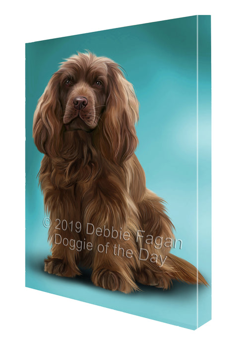 Sussex Spaniel Dog Canvas Print Wall Art Décor CVSA139139