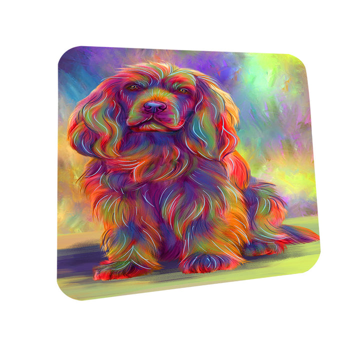 Paradise Wave Sussex Spaniel Dog Coasters Set of 4 CST57485