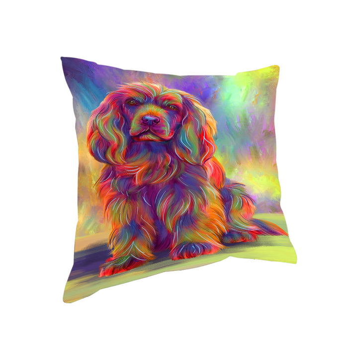 Paradise Wave Sussex Spaniel Dog Pillow with Top Quality High-Resolution Images - Ultra Soft Pet Pillows for Sleeping - Reversible & Comfort - Ideal Gift for Dog Lover - Cushion for Sofa Couch Bed - 100% Polyester