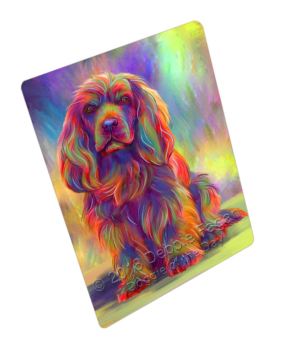 Paradise Wave Sussex Spaniel Dog Cutting Board - For Kitchen - Scratch & Stain Resistant - Designed To Stay In Place - Easy To Clean By Hand - Perfect for Chopping Meats, Vegetables