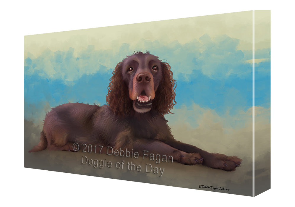 Sussex Spaniel Dog Canvas Wall Art CVS49215