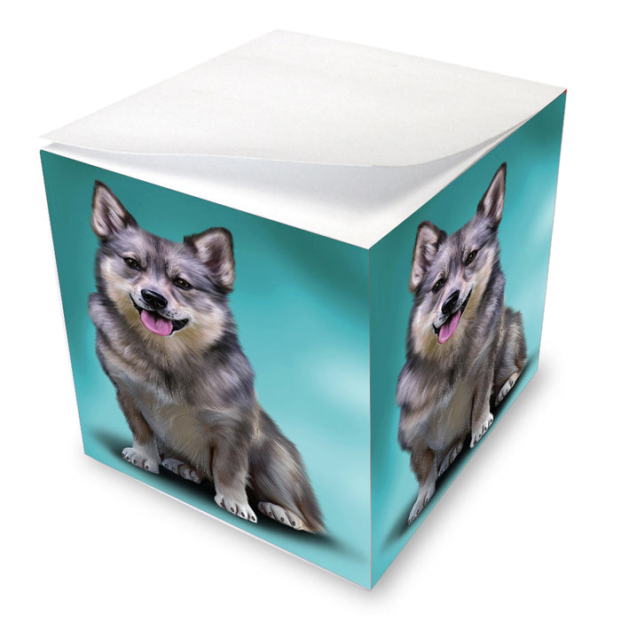 Swedish Vallhund Dog Note Cube NOC-DOTD-A57783