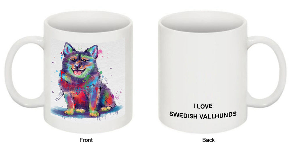 Watercolor Swedish Vallhund Dog Coffee Mug MUG52968